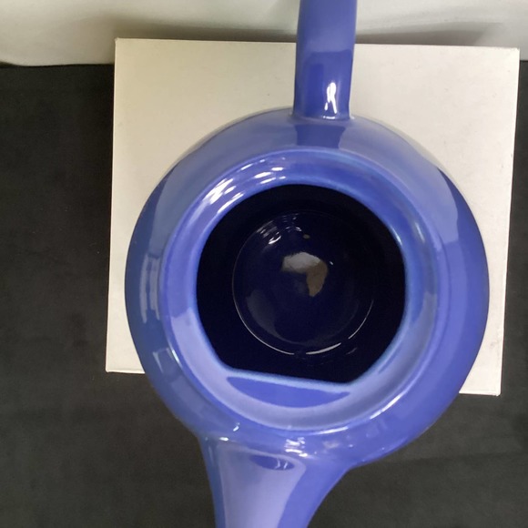 Lynns Stoneware ceramic blue teapot - Picture 6 of 8